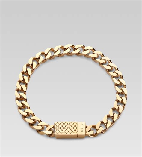 gucci gold jewellery for men.